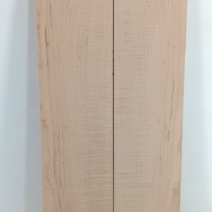Curly Maple, Bookmatched Acoustic Guitar Sides, 2 pcs 1/8" x 5 7/8" x 34 3/4"