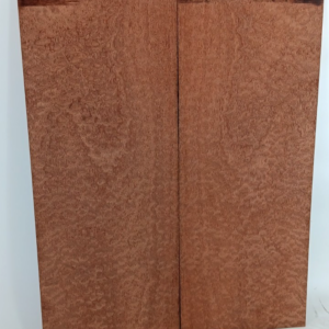 Pomelle Sapele, Bookmatched Acoustic Guitar Backs, 2 pcs 1/8" x 8 3/4" x 22"