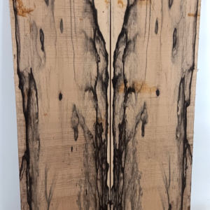 Black and White Pale Moon Ebony, Bookmatch Guitar droptops, 2pcs 1/4" x 8" x 24"