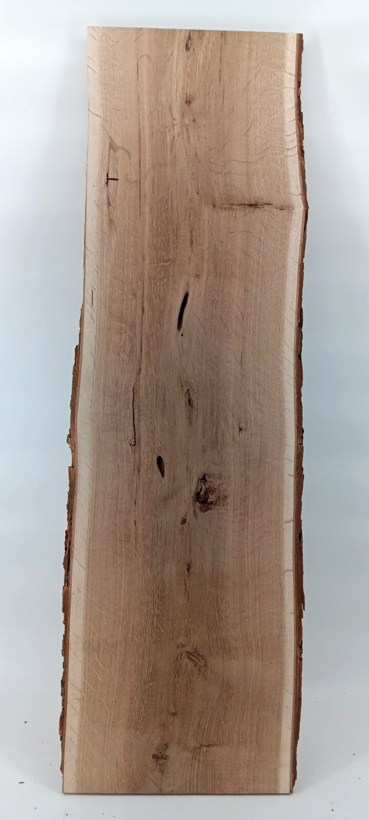 Figured White Oak Live-edge Slab - Image 2