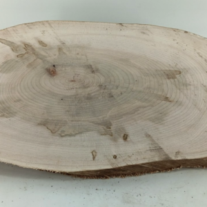Ambrosia Maple Live-edge Cookie, 1" x 10 1/2" x 22"