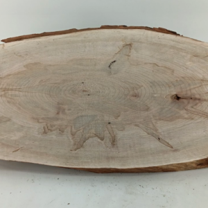 Ambrosia Maple Live-edge Cookie, 1" x 11" x 26"