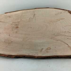 Ambrosia Maple Live-edge Cookie, 1" x 14" x 33"
