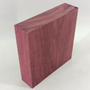 Purpleheart turning bowl blank, 1 7/8" x 7 1/4" x 7 1/4"