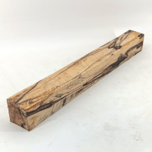 Black & White Ebony turning blank, air-dried and waxed 1 7/8" x 1 7/8" x 17 3/4"
