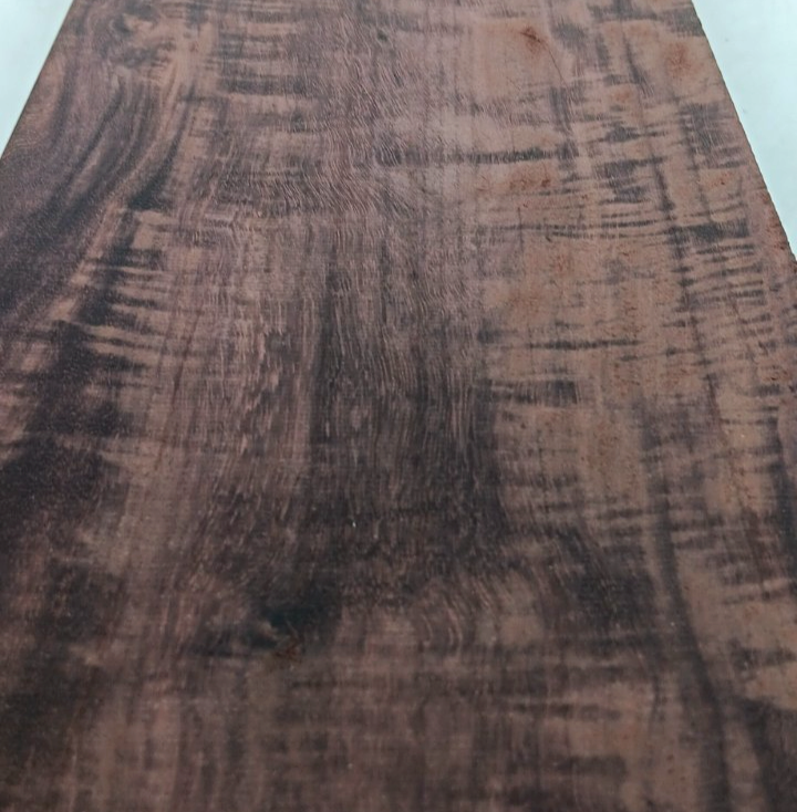 Figured Katalox board, Mexican Ebony, Swartzia cubensis