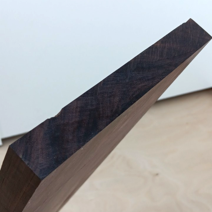 Figured Katalox board, Mexican Ebony, Swartzia cubensis - Image 5
