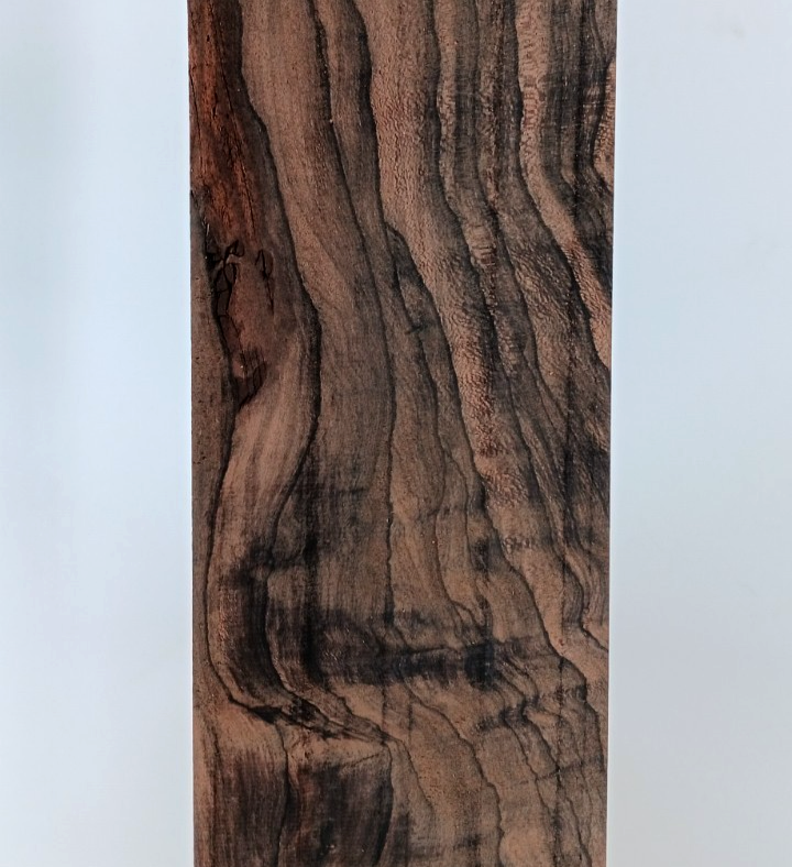 Zericote, ziricote, 7/8" x 4 5/8" x 35 1/4"
