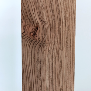 Zebrawood, zebrano, zingana, 3/4" x 5" x 32"