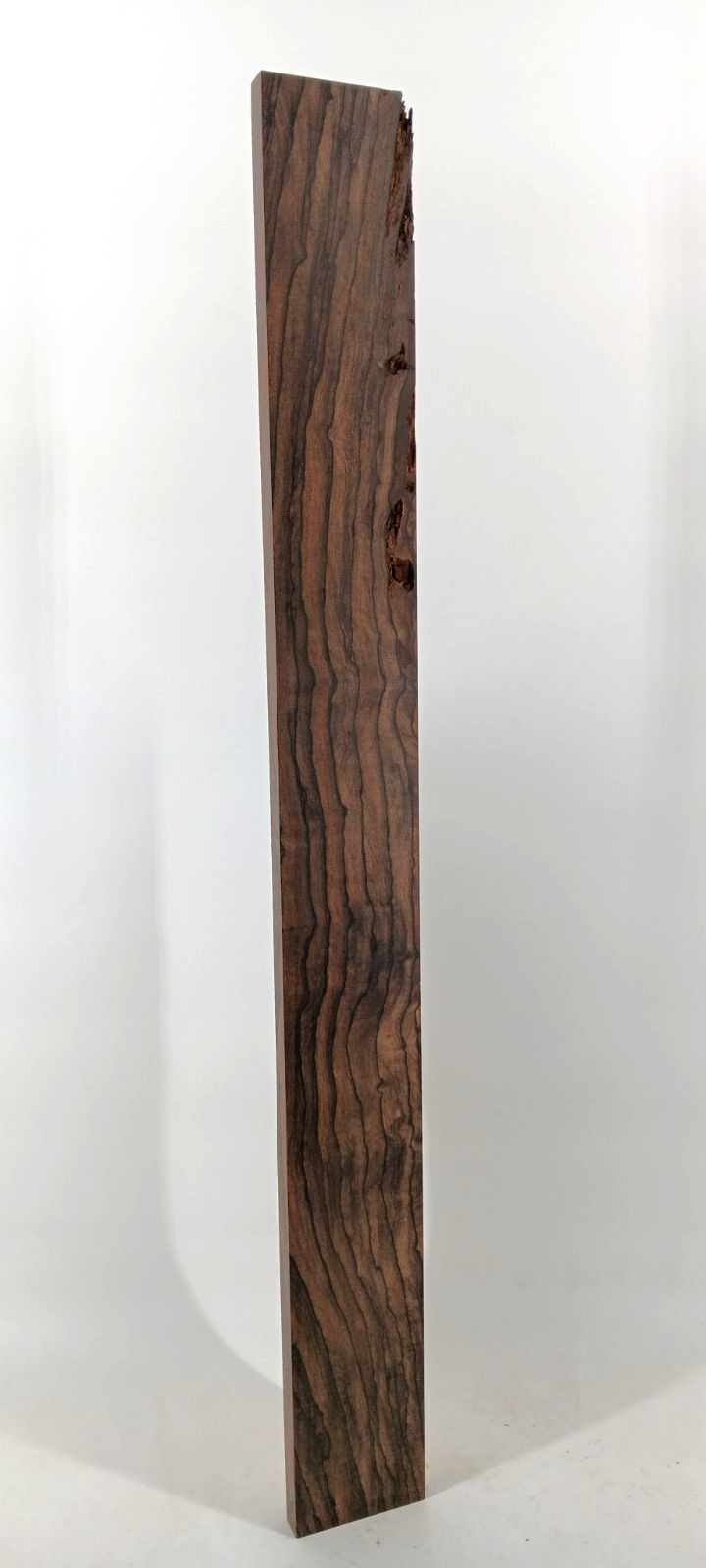 Zericote, ziricote, cordia, 3/4" x 3 3/4" x 36 1/4" - Image 2