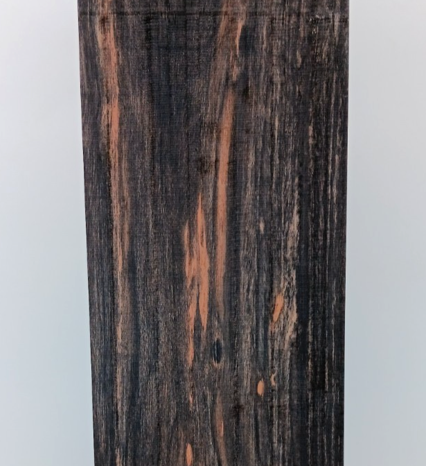 Gabon Ebony, African Ebony, Diospyros, 3/4" x 6 1/4" x 21 1/4"