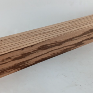 12/4 Zebrawood turning blank, zebrano, zingana, 2 1/4" x 2 1/4" x 24 7/8"