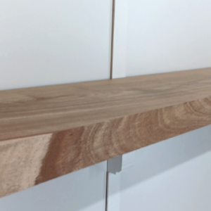8/4 Kiaat Mantel, 1 7/8" x 9 1/2" x 84"
