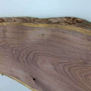 Mesquite live-edge slab, 1 1/8" x 12 1/2" - 15" x 67"