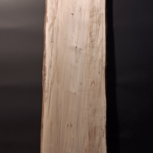 Spalted Maple Live-edge Slab 3/4" x 10" - 11" x 51"