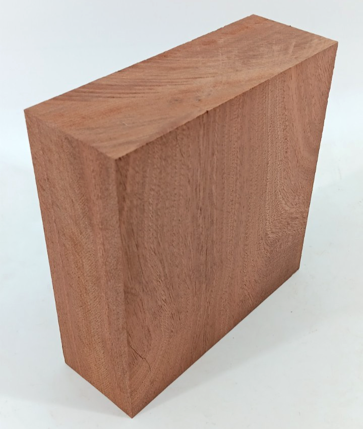 Sapele Mahogany Turning Blank 2 1/4" x 6 1/2" x 6 1/2"
