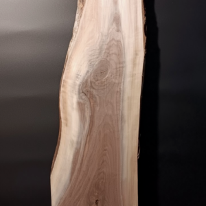 Walnut crotch live-edge slab 3/4" x 8" - 13" x 59 1/2"