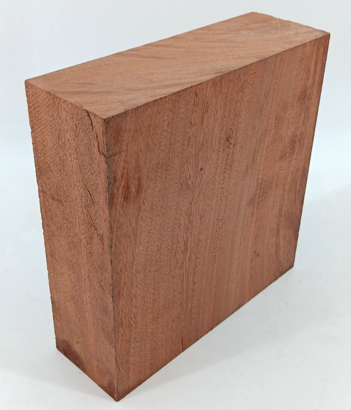 Sapele Mahogany Turning Blank 2 1/4" x 7" x 7"