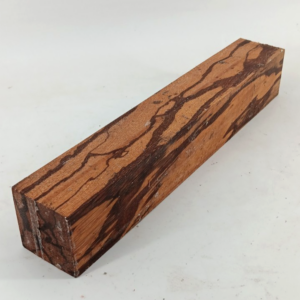 Marblewood turning blank, air-dried and waxed, 1 7/8" x 1 7/8" x 12"