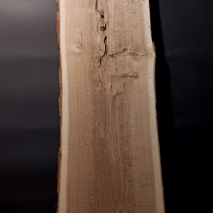 Figured White Oak Live-edge Slab 3/4" x 11 1/2" - 15 1/2" x 55 1/2"