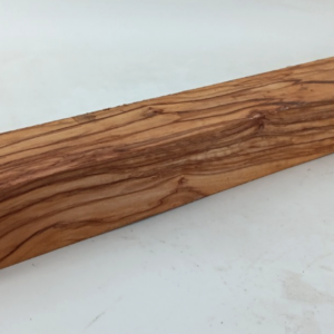 Olive turning blank, air-dried and waxed, 2" x 2" x 24 1/2"