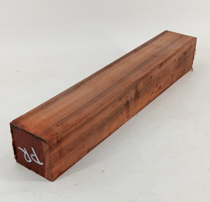 Patagonian Rosewood turning blank, air-dried and waxed, 1 7/8" x 1 7/8" x 12" - Image 2