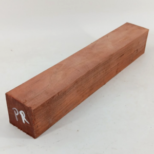 Patagonian Rosewood turning blank, air-dried and waxed, 1 7/8" x 1 7/8" x 12"