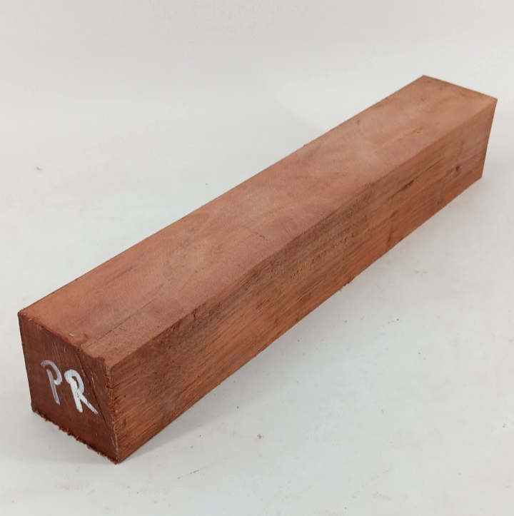 Patagonian Rosewood turning blank, air-dried and waxed, 1 7/8" x 1 7/8" x 12"