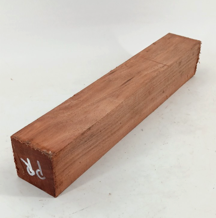 Patagonian Rosewood turning blank, air-dried and waxed, 1 7/8" x 1 7/8" x 12" - Image 2