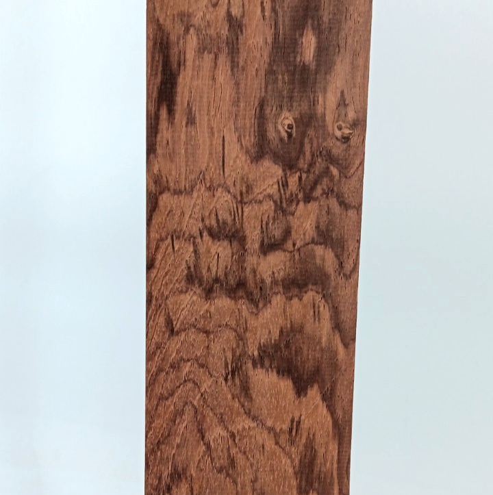 Cocobolo board aka rosewood, Dalbergia retusa