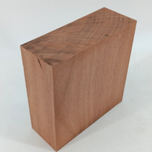 Sapele Mahogany Turning Blank 2 3/8" x 6" x 6"