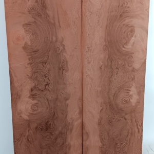 Curly Redwood, Bookmatched Guitar droptops, 2pcs 3/16" x 8 7/8" x 24"