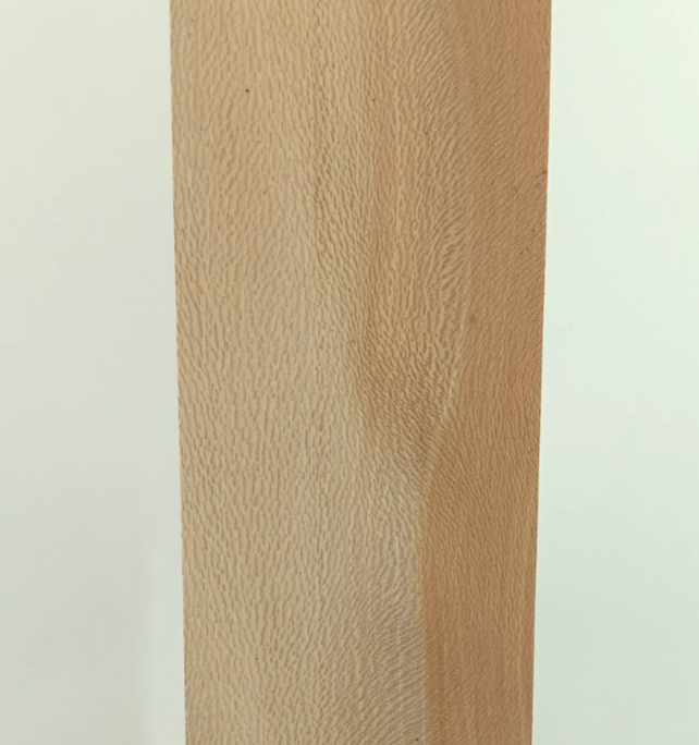 Sycamore quarter-sawn, 3/4" x 3 1/2" x 28 1/2"