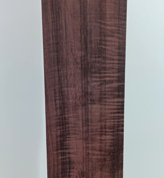 Figured Katalox board, Mexican Ebony, Swartzia cubensis, 3/4" x 4" x 28 1/4"