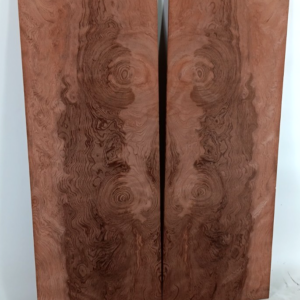 Curly Redwood, Bookmatched Guitar droptops, 2pcs 3/16" x 8 7/8" x 24"