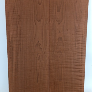 Curly Torrified Maple, Bookmatched Guitar droptops, 2pcs 1/4" x 7 1/2" x 23"