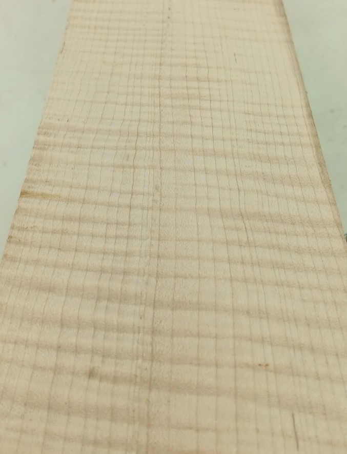 Curly Maple, Master Grade Guitar Neck, 1 1/8" x 4 1/2" x 36"