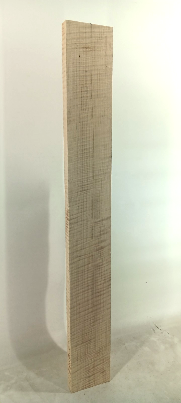 Curly Maple, Master Grade Guitar Neck, 1 1/8" x 4 1/2" x 36" - Image 2