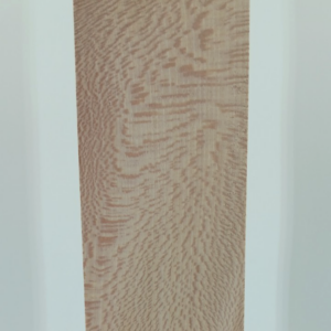 Sycamore quarter-sawn, 3/4" x 3" x 28"