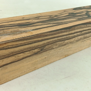Black and White Ebony, Pale Moon, air-dried and waxed, 3" x 3" x 12"