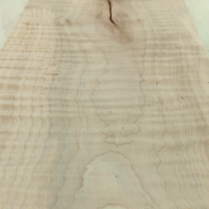 Curly Maple, 1" x 7 1/4" x 22 1/2"