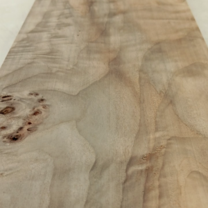 Figured Poplar, 1" x 6 7/8" x 20 5/8"