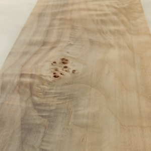 Figured Poplar, 1" x 6 7/8" x 20 3/4"