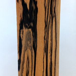 Black and White Ebony, Pale Moon, air-dried and waxed, 1 1/4" x 5 1/8" x 36"