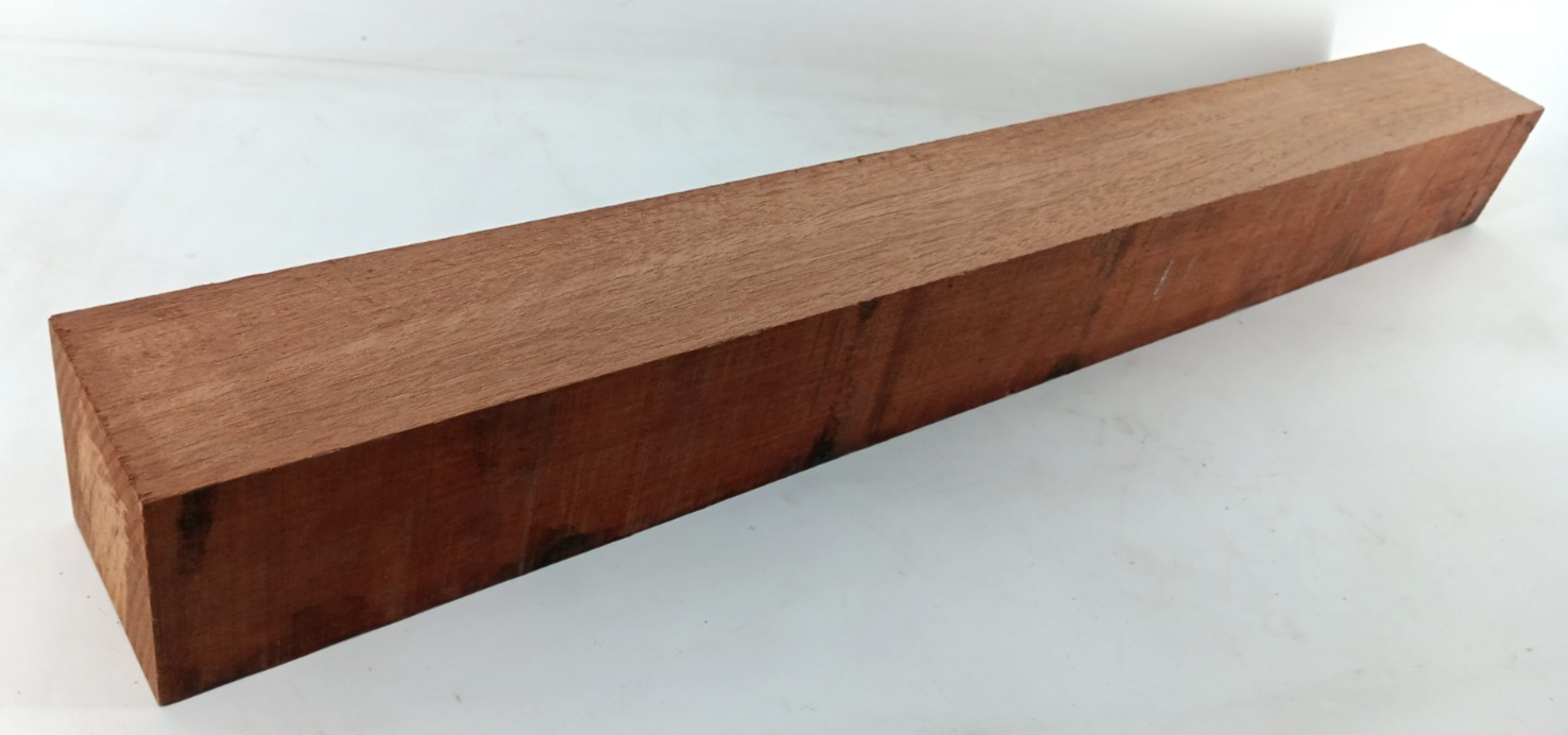 Genuine Mahogany, Quarter-sawn Guitar Neck, 3 1/8" x 3 1/8" x 30 1/4"