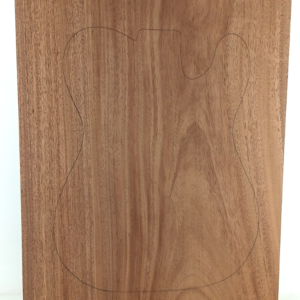 African Mahogany, 1 pc solid guitar body, 1 3/4" x 16 1/2" x 21", 10 lbs 15.3 oz