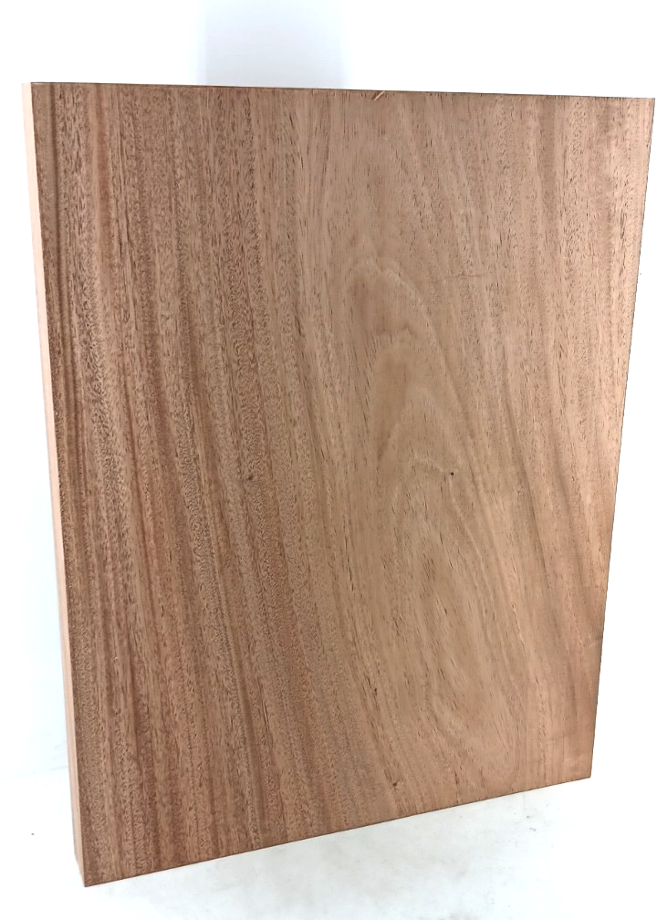 African Mahogany, 1 pc solid guitar body, 1 3/4" x 16 1/2" x 21", 10 lbs 14.9 oz - Image 3
