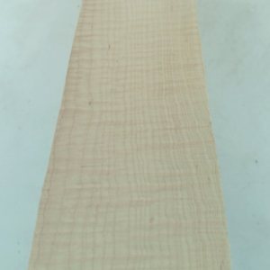 Curly Maple, Bass Guitar Fingerboard, 3/8" x 3" x 28"