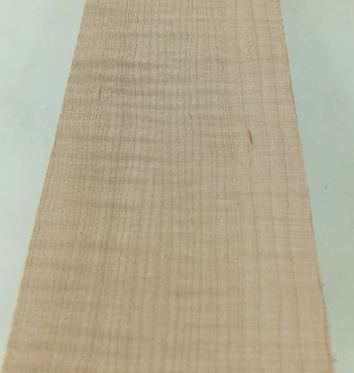 Curly Maple, Bass Guitar Fingerboard, 5/16" x 3 1/4" x 27"