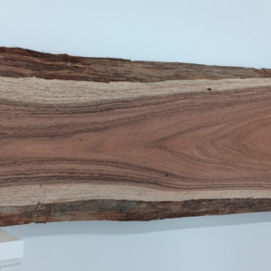 Caribbean Walnut Slab, Tzalam, Sabicu, False Tamarind,1 3/16" x 12-14 3/8" x 62"